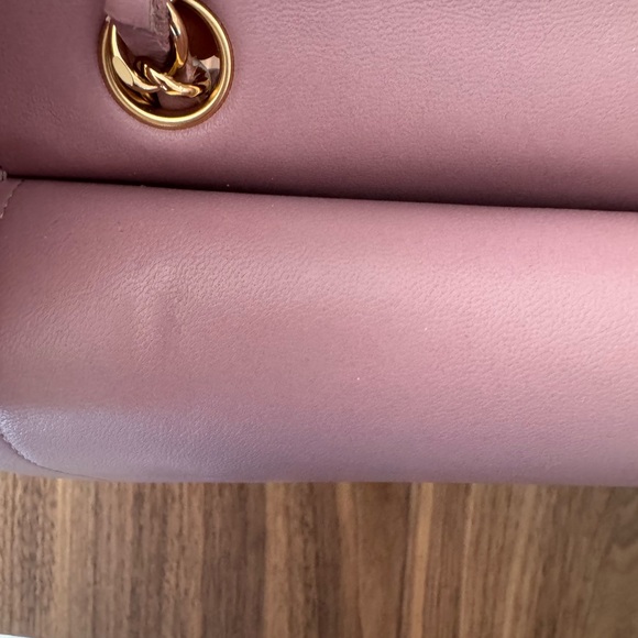 CHANEL Lambskin Quilted Medium Double Flap in Pink/Lilac - Picture 12 of 15